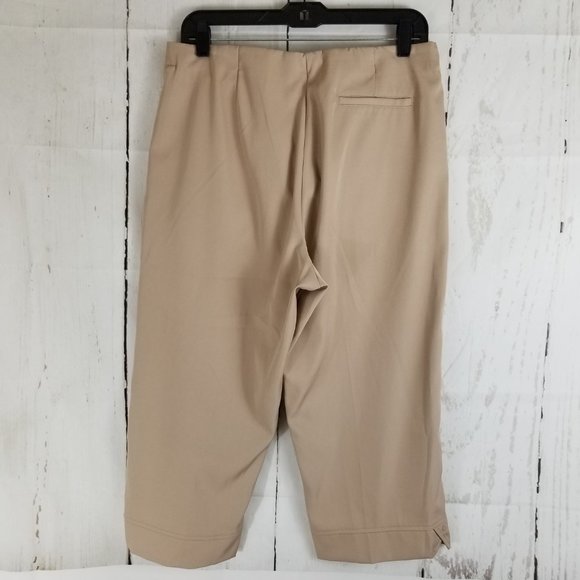 Tail Capri Crop Golf Pants Sz 8 Tan - Picture 5 of 8